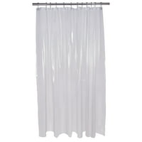 HARBOREST PEVA Shower Curtain Liner 72 x 72 Clear Pack of 2 - Waterproof Heavy Duty 8 Gauge with Grommets and Magnets